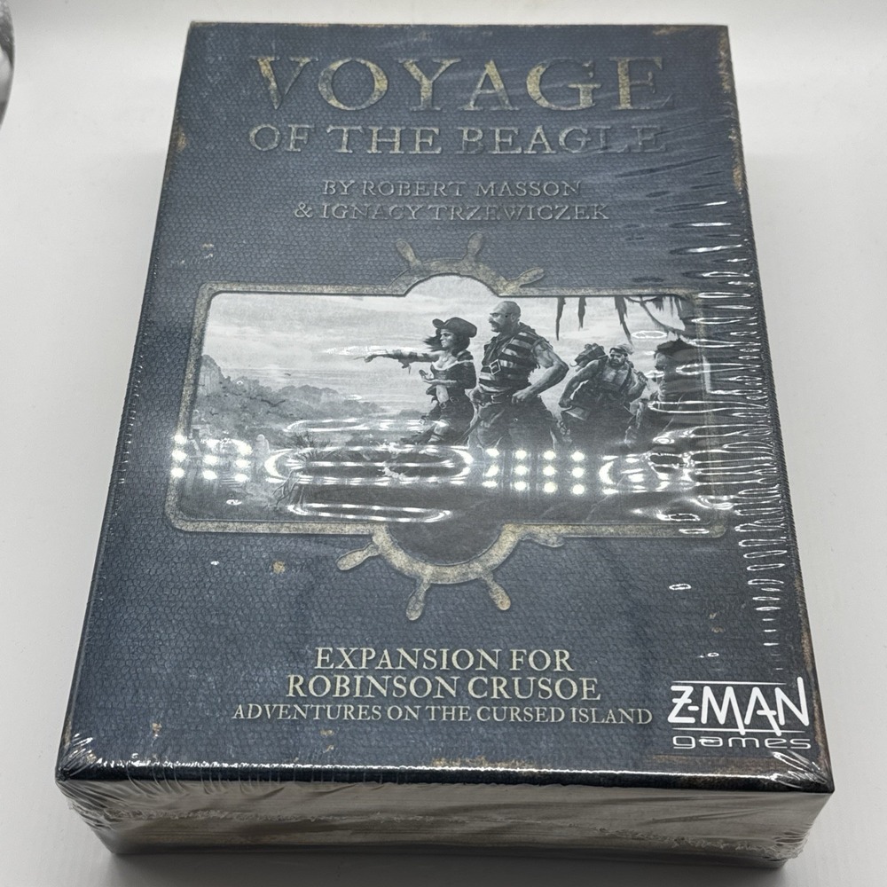 Voyage of the Beagle Expansion Robinson Crusoe Board Brand New Factory Sealed